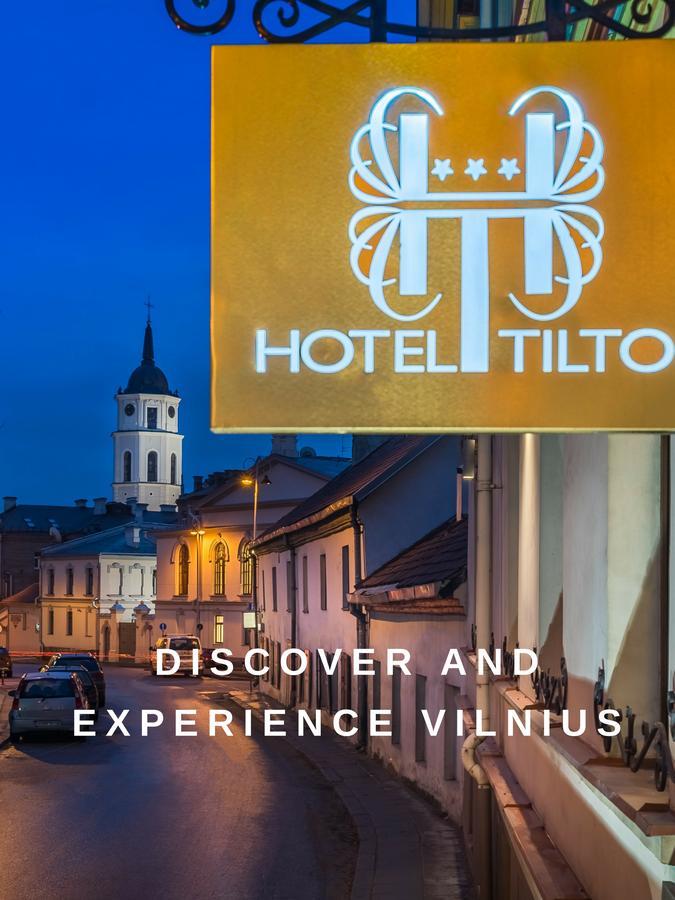 Hotel Tilto Vilnius Eksteriør bilde